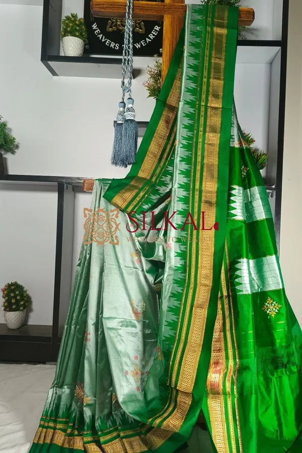 Ilkal_Pure_Silk_Kasuti_Saree_Saree_Code-_SKL1236
