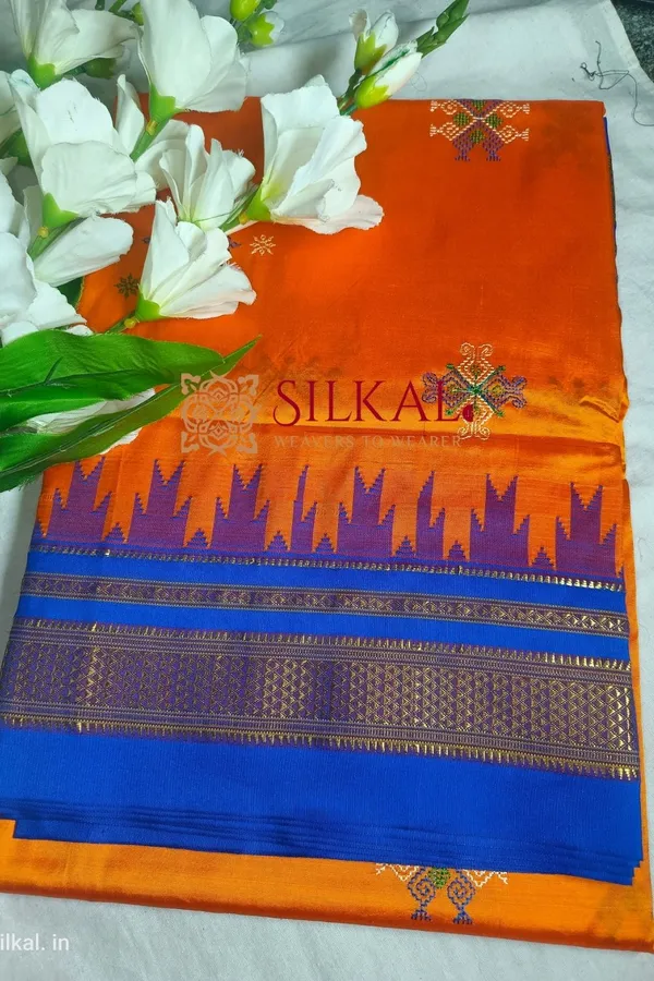 Ilkal_Pure_Silk_Kasuti_Saree_Saree_Code-_SKL1756