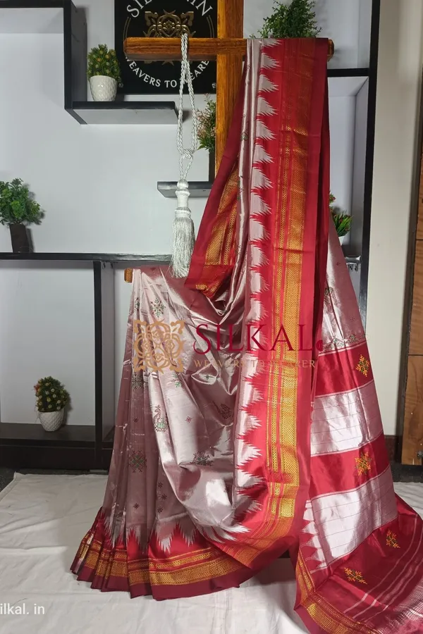 Ilkal_Pure_Silk_Kasuti_Saree_Saree_Code-_SKL1755