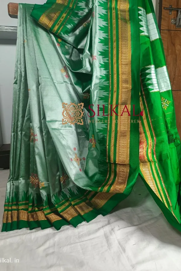 Ilkal_Pure_Silk_Kasuti_Saree_Saree_Code-_SKL1236