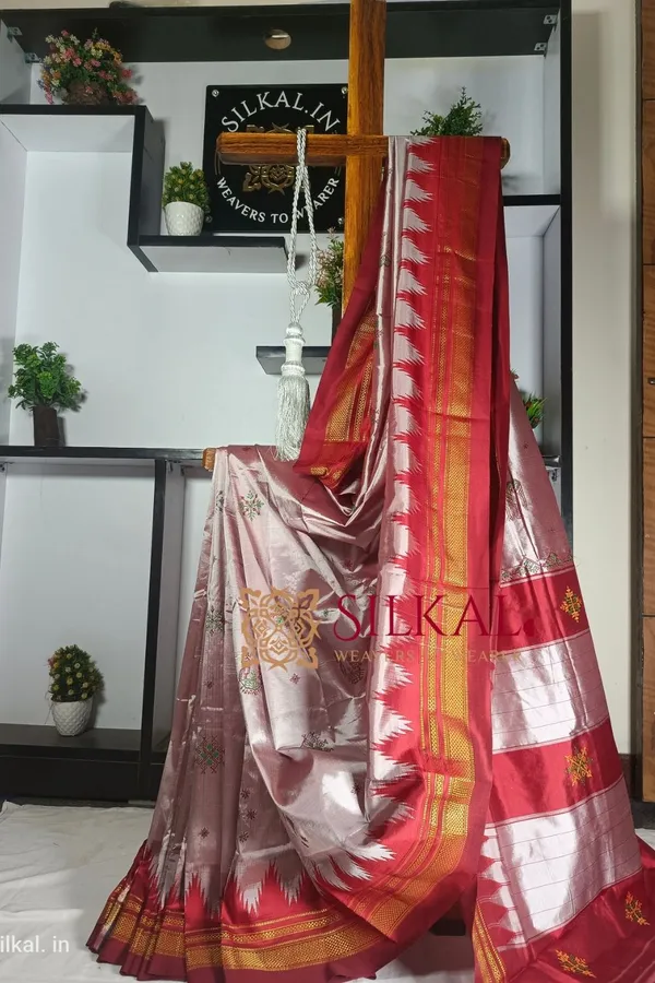 Ilkal_Pure_Silk_Kasuti_Saree_Saree_Code-_SKL1755