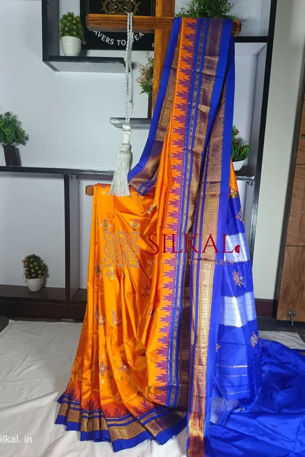 Ilkal_Pure_Silk_Kasuti_Saree_Saree_Code-_SKL1756
