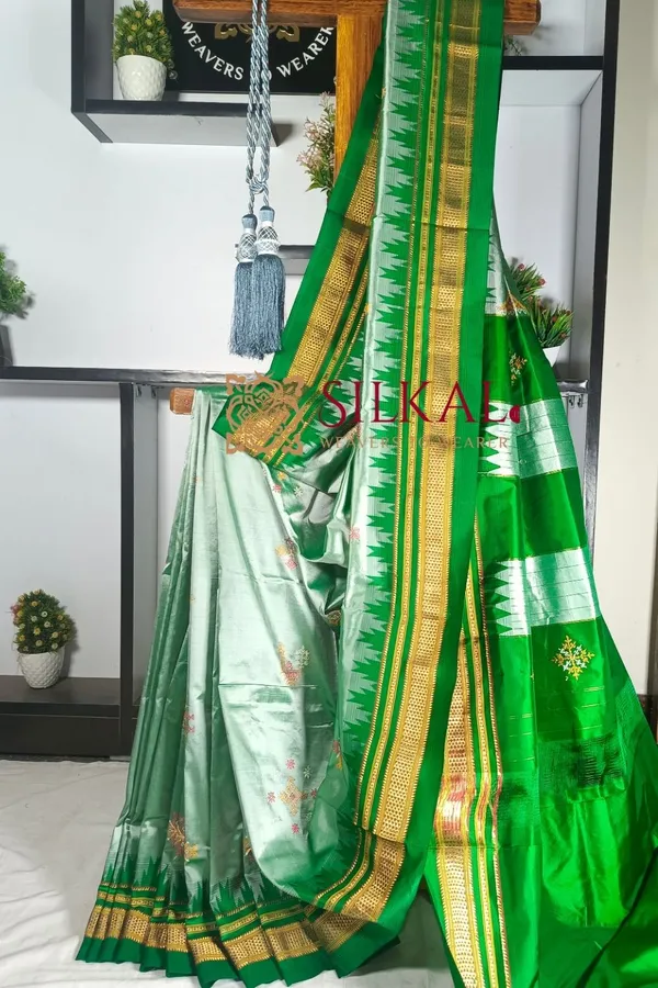 Ilkal_Pure_Silk_Kasuti_Saree_Saree_Code-_SKL1236