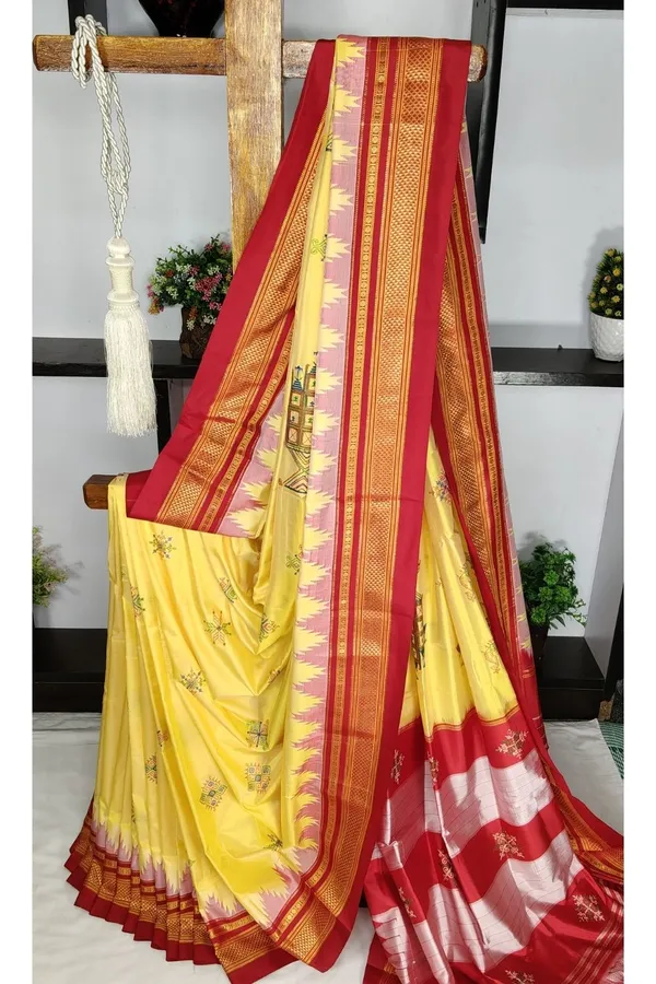 Ilkal_Pure_Silk_Kasuti_Saree_SKL03789