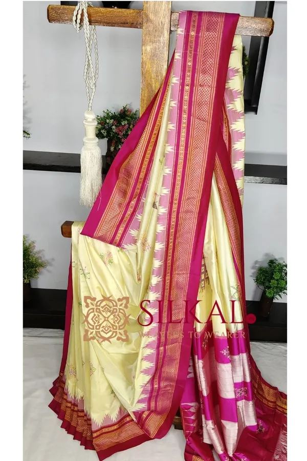 Ilkal_Pure_Silk_Kasuti_Saree_SKL03791