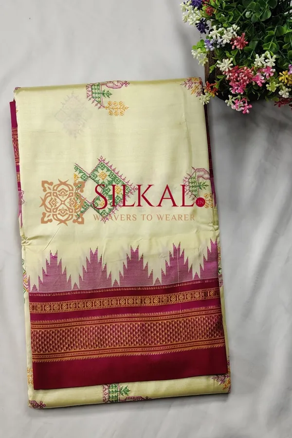 Ilkal_Pure_Silk_Kasuti_Saree_SKL03791