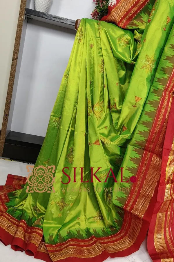 Ilkal_Pure_Silk_Kasuti_Saree_Saree_Code-_SKL03447