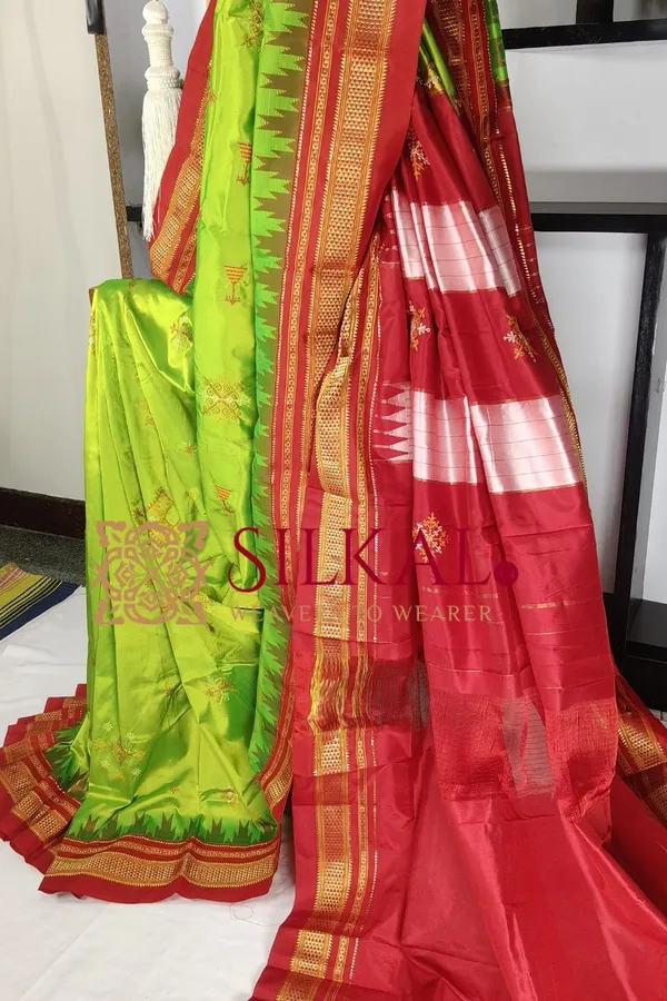 Ilkal_Pure_Silk_Kasuti_Saree_Saree_Code-_SKL03447