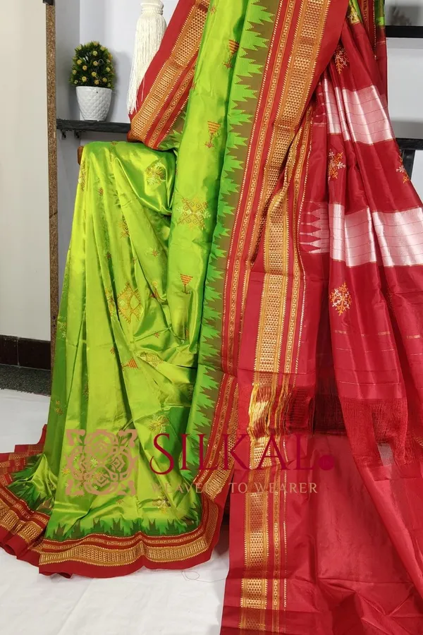 Ilkal_Pure_Silk_Kasuti_Saree_Saree_Code-_SKL03447