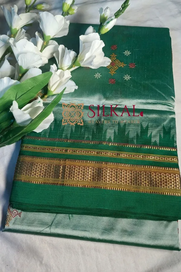 Ilkal_Pure_Silk_Kasuti_Saree_Saree_Code-_SKL1236