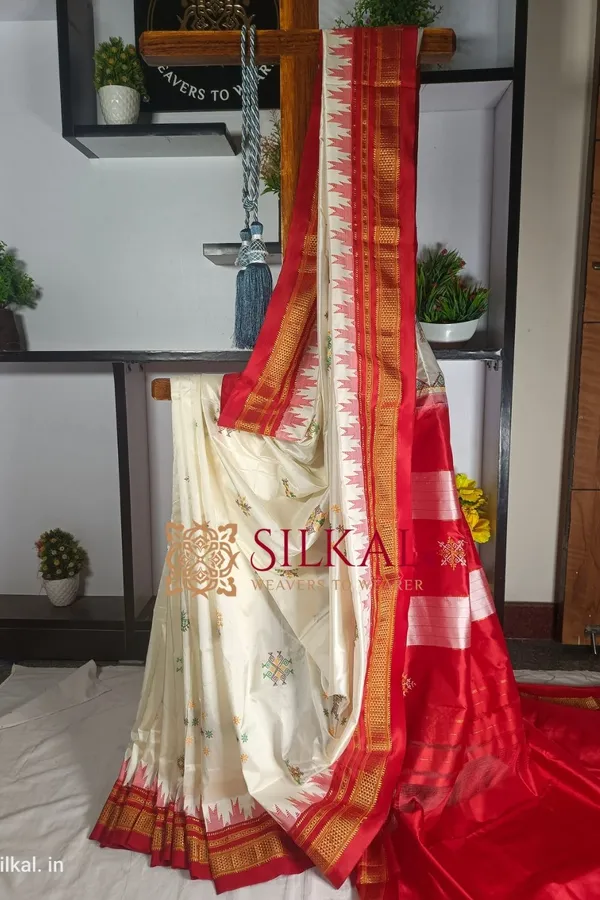Ilkal_Pure_Silk_Kasuti_Saree_Saree_Code-_SKL1302