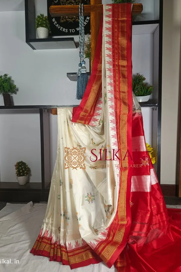 Ilkal_Pure_Silk_Kasuti_Saree_Saree_Code-_SKL1302
