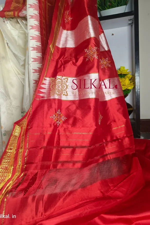 Ilkal_Pure_Silk_Kasuti_Saree_Saree_Code-_SKL1302