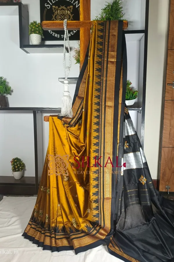 Ilkal_Pure_Silk_Kasuti_Saree_Saree_Code-_SKL1754
