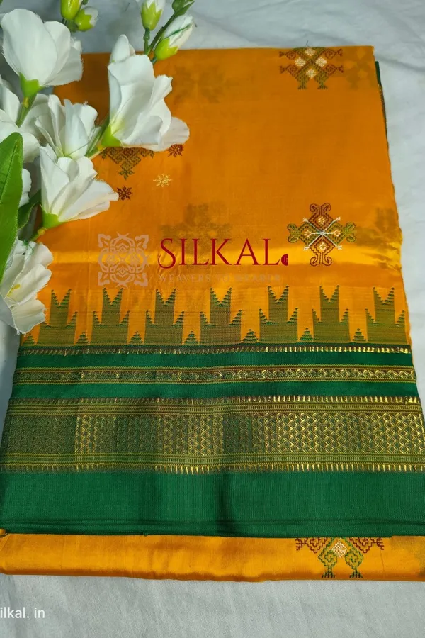 Ilkal_Pure_Silk_Kasuti_Saree_Code-_SKL1301