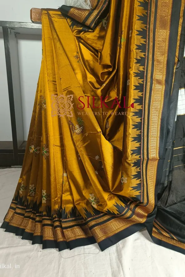 Ilkal_Pure_Silk_Kasuti_Saree_Saree_Code-_SKL1754