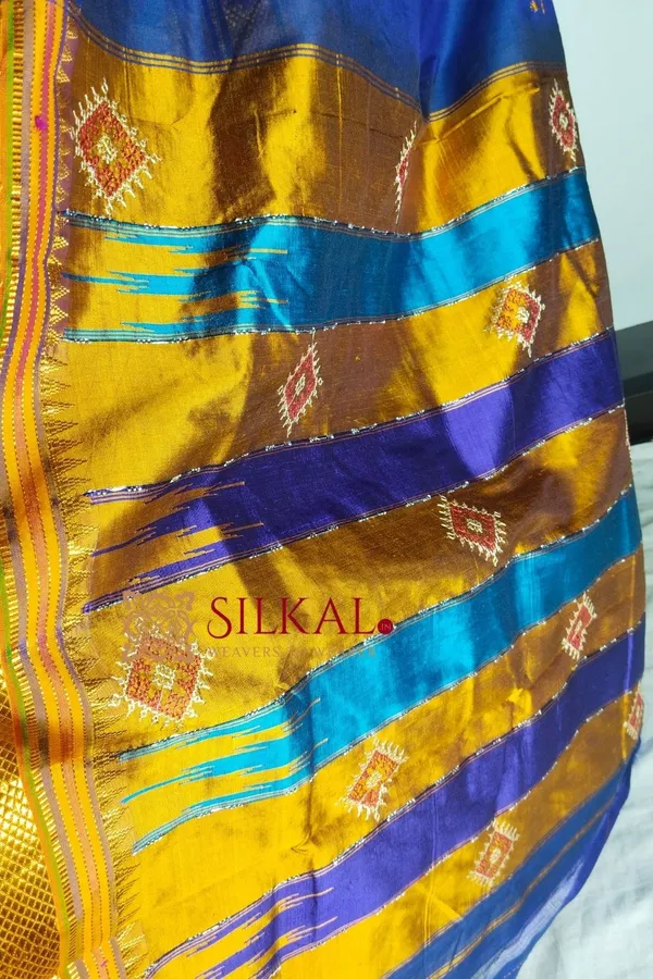 Ilkal_Semi_Silk_With_Kasuti_Saree_Code-_SKL1822