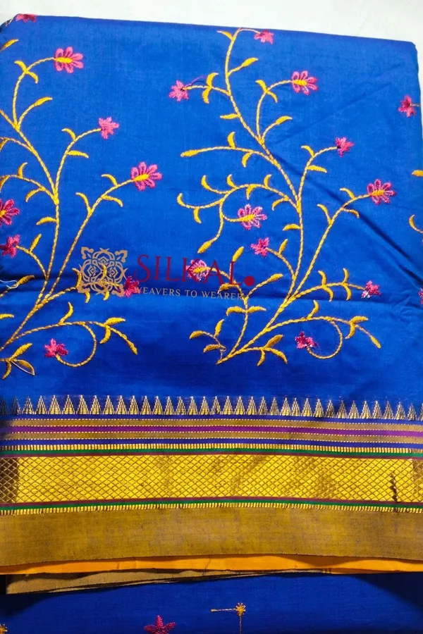 Ilkal_Semi_Silk_With_Kasuti_Saree_Code-_SKL1822