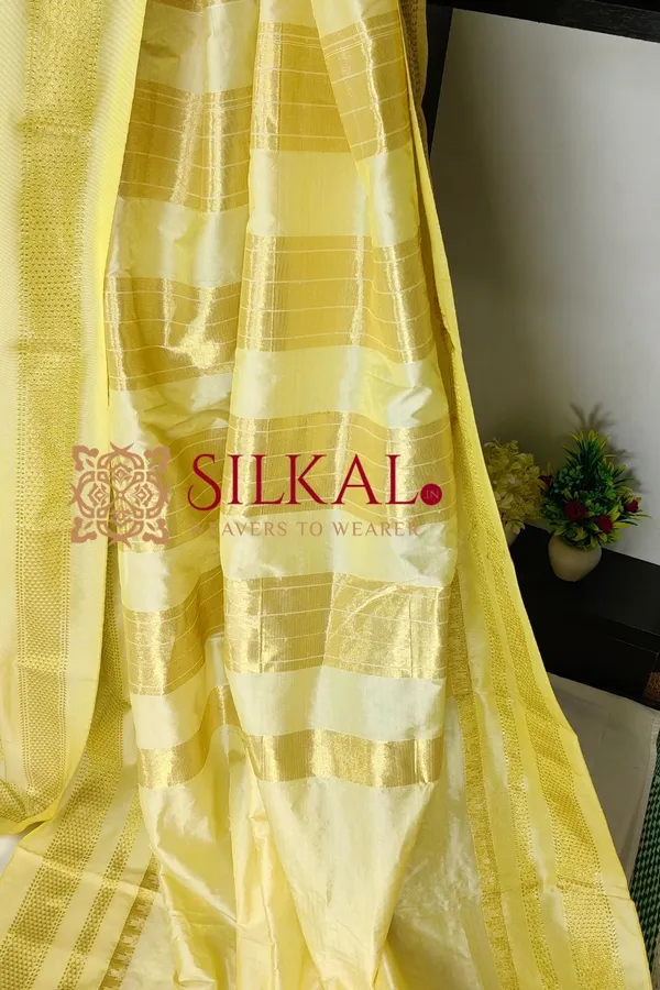 Ilkal_Small_Check_Cotton_Silk_Saree_SKL04039