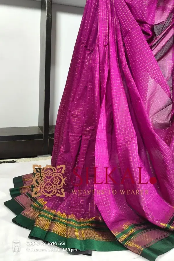 Ilkal_Special_Chandrunga_Cotton_Silk_Saree_SKL03279SP