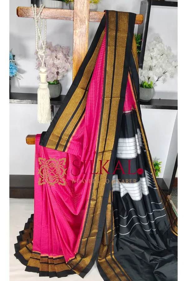 Ilkal_Special_Chandrunga_Cotton_Silk_Saree_SKL04115SP