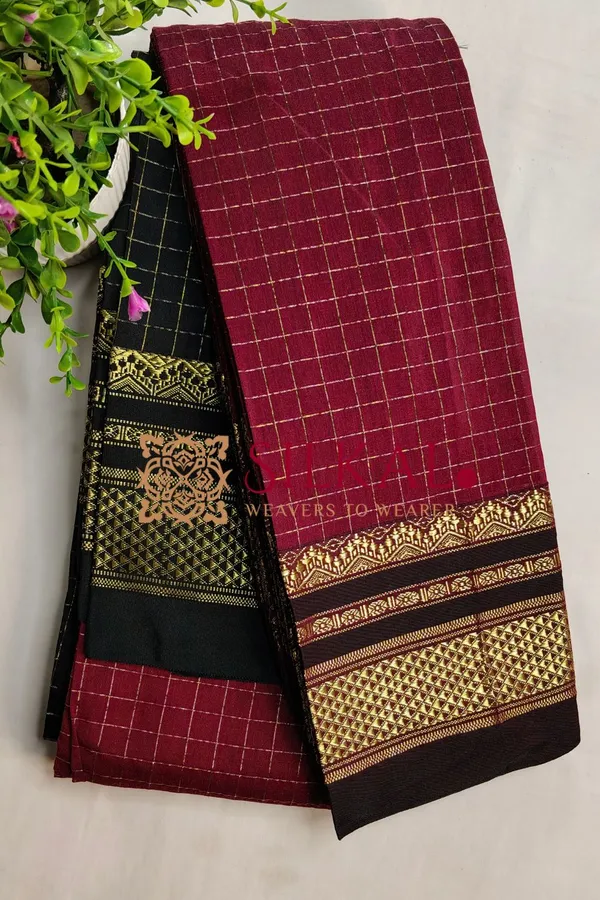 Ilkal_Special_Chandrunga_Cotton_Silk_Saree_SKL04123