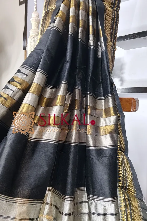 Ilkal_Strip__Pure_Silk_Saree_SKL03735