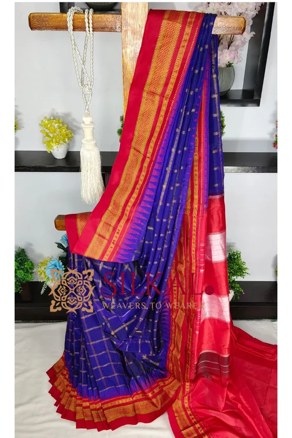 Ilkal_Tana_Jari_Half_Silk_Saree_SKL04214