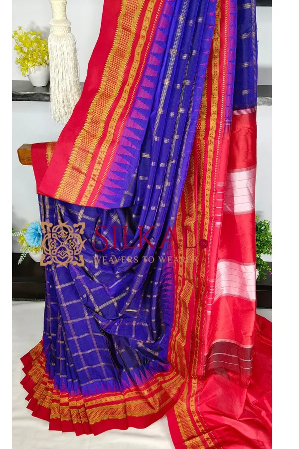 Ilkal_Tana_Jari_Half_Silk_Saree_SKL04214