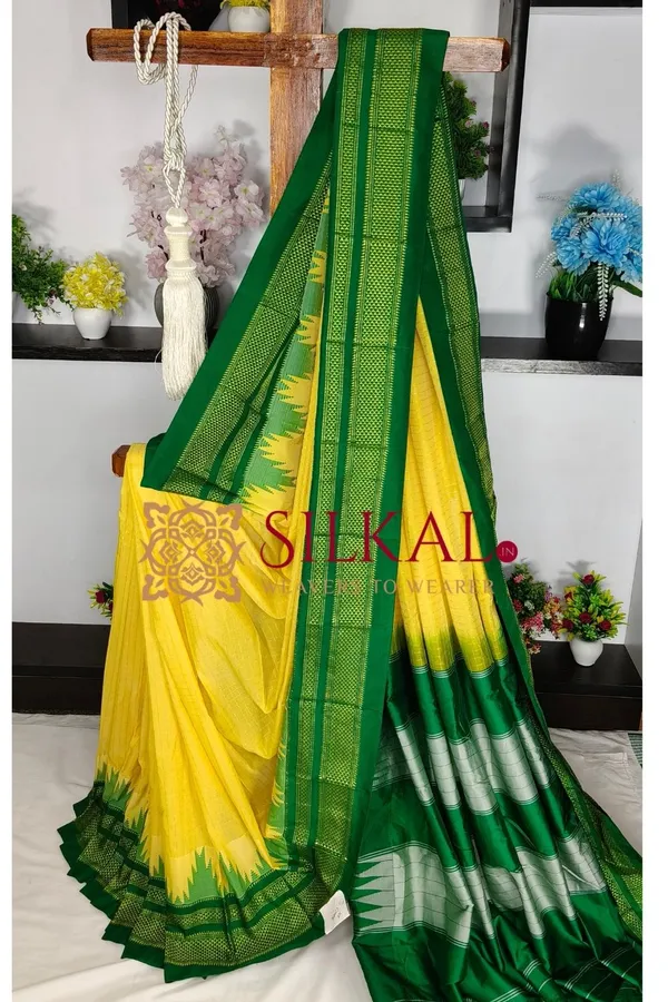 Ilkal_Temple_Chadaruga_Cotton_Silk_Saree_SKL03848