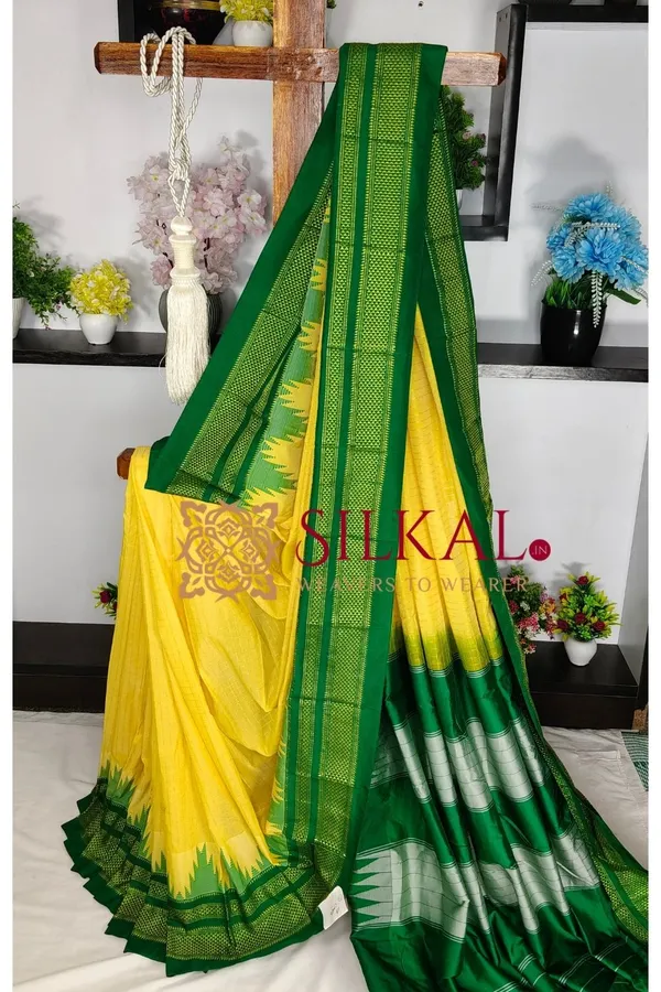 Ilkal_Temple_Chadaruga_Cotton_Silk_Saree_SKL03848