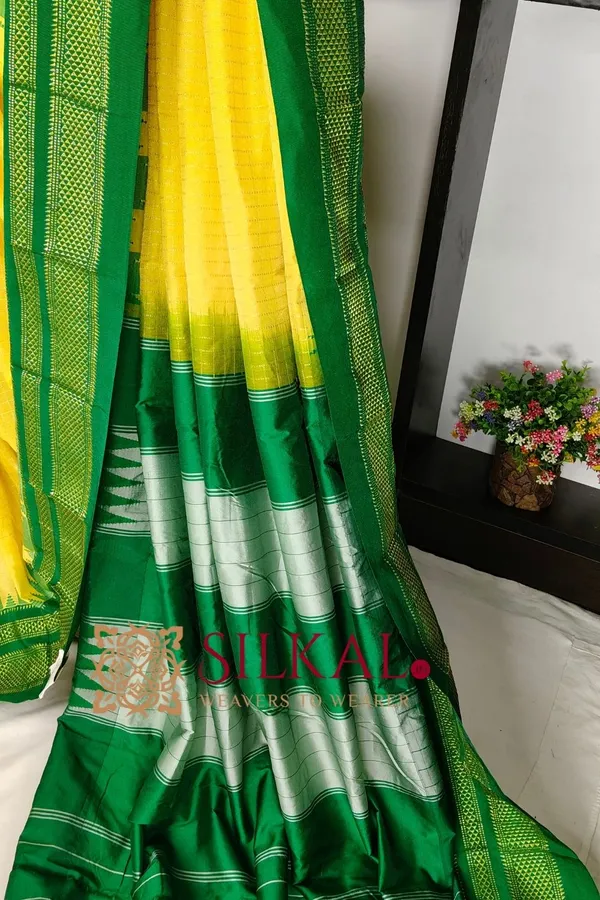 Ilkal_Temple_Chadaruga_Cotton_Silk_Saree_SKL03848