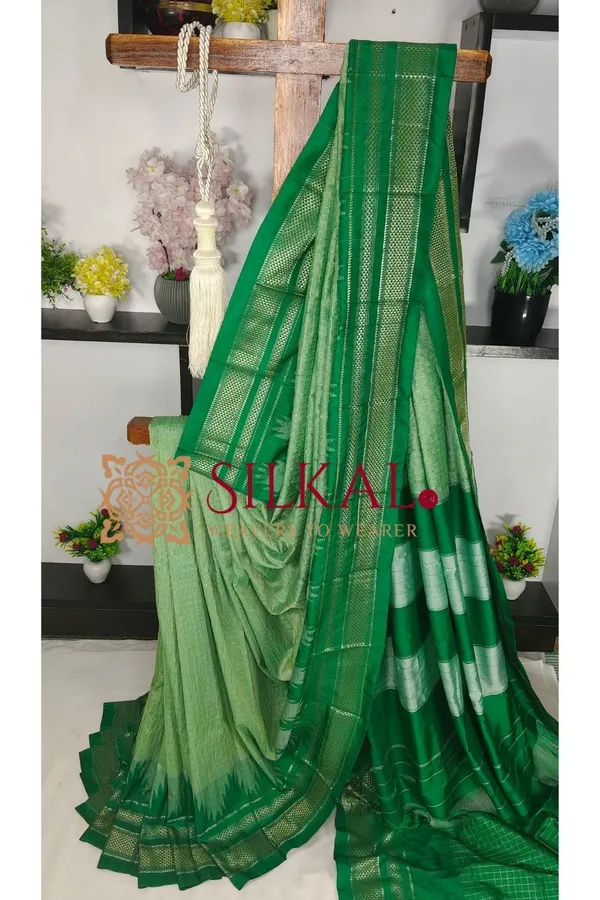 Ilkal_Temple_Chadaruga_Cotton_Silk_Saree_SKL03856