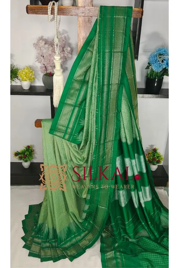 Ilkal_Temple_Chadaruga_Cotton_Silk_Saree_SKL03856