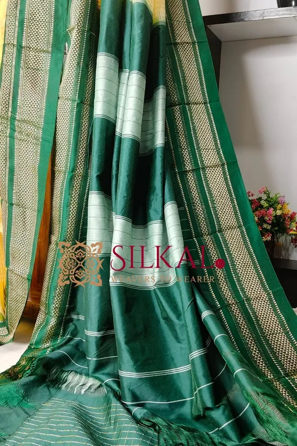 Ilkal_Temple_Chadaruga_Cotton_Silk_Saree_SKL03857