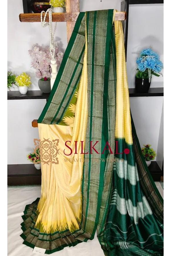Ilkal_Temple_Chadaruga_Cotton_Silk_Saree_SKL03857