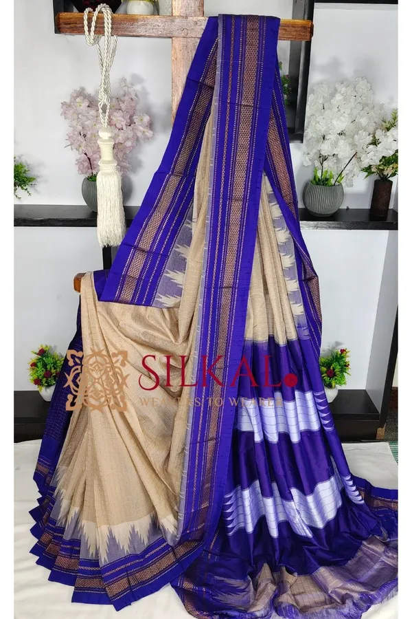 Ilkal_Temple_Chadaruga_Cotton_Silk_Saree_SKL03869