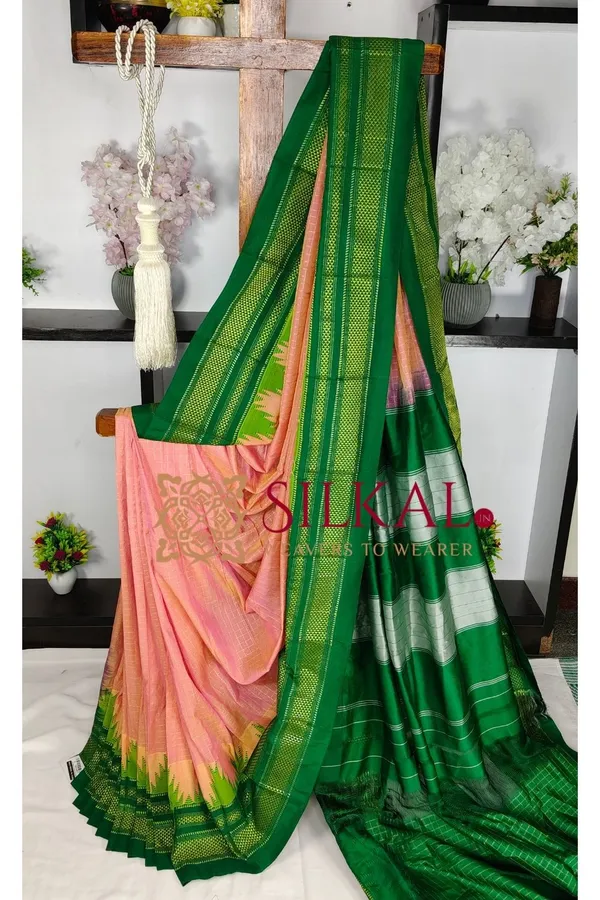 Ilkal_Temple_Chadaruga_Cotton_Silk_Saree_SKL03872