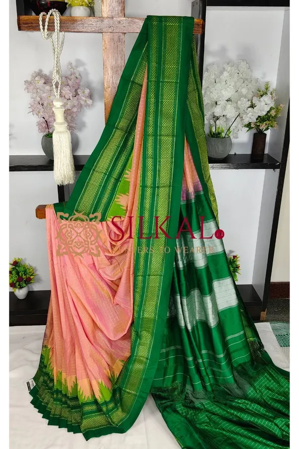 Ilkal_Temple_Chadaruga_Cotton_Silk_Saree_SKL03872