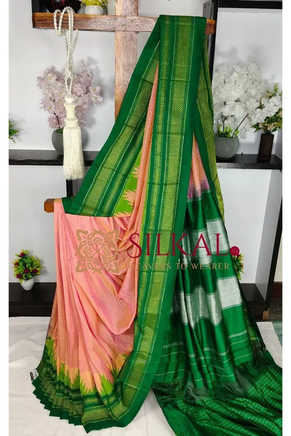 Ilkal_Temple_Chadaruga_Cotton_Silk_Saree_SKL03872