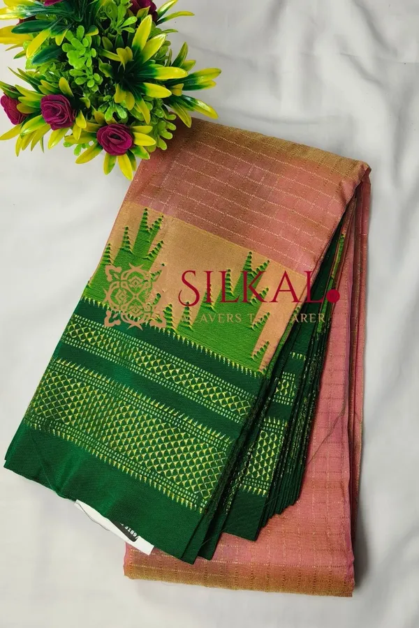 Ilkal_Temple_Chadaruga_Cotton_Silk_Saree_SKL03872
