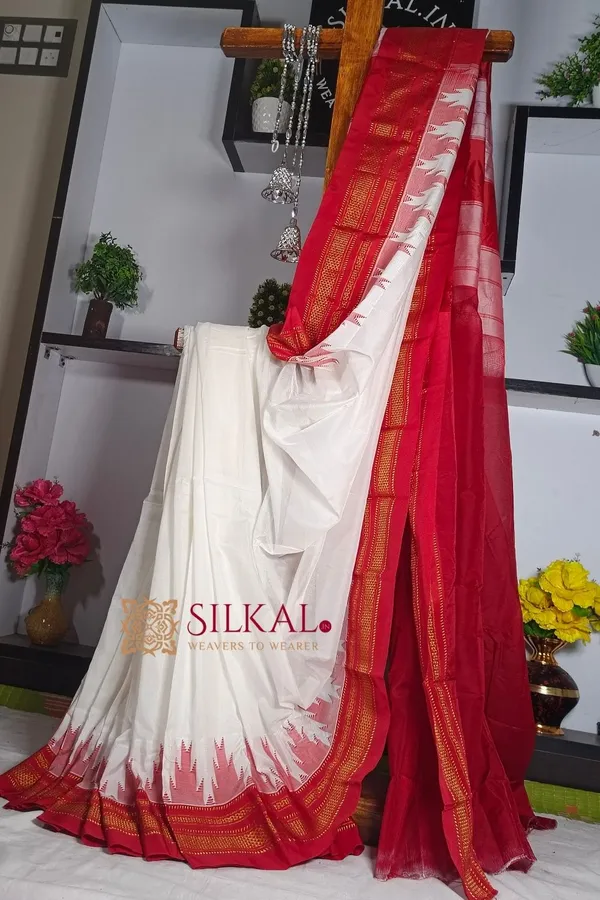 Ilkal_Temple_Cotton_Silk_Code-_SKL1016