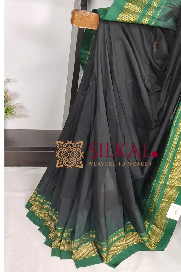 Ilkal_Temple_Cotton_Silk_Saree_SKL03773