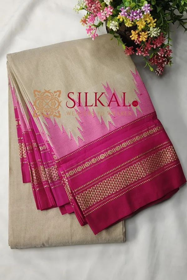 Ilkal_Temple_Cotton_Silk_Saree_SKL03776