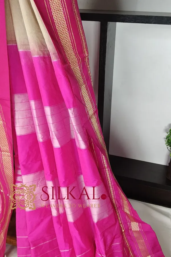 Ilkal_Temple_Cotton_Silk_Saree_SKL03776