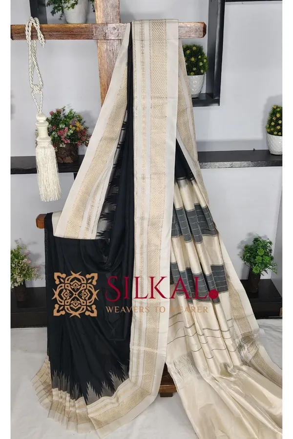 Ilkal_Temple_Cotton_Silk_Saree_SKL03777