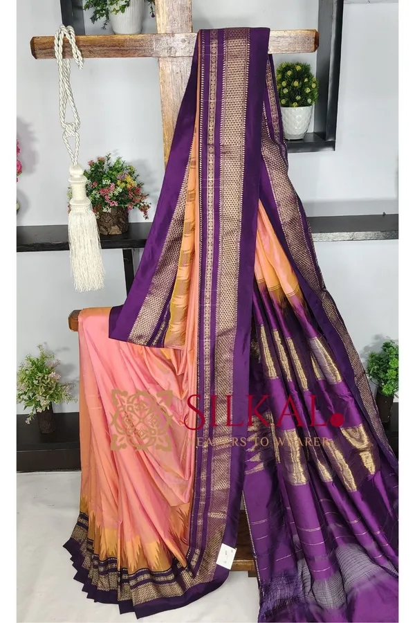 Ilkal_Temple_Cotton_Silk_Saree_SKL03779