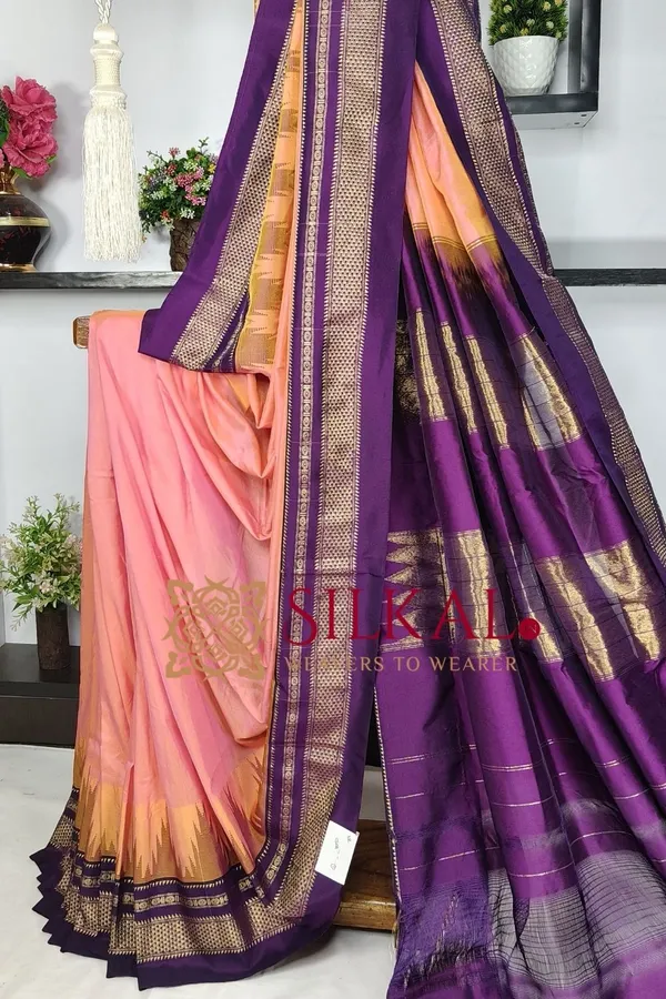 Ilkal_Temple_Cotton_Silk_Saree_SKL03779