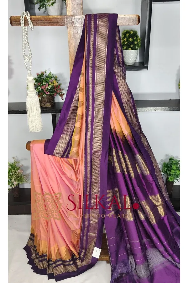 Ilkal_Temple_Cotton_Silk_Saree_SKL03779