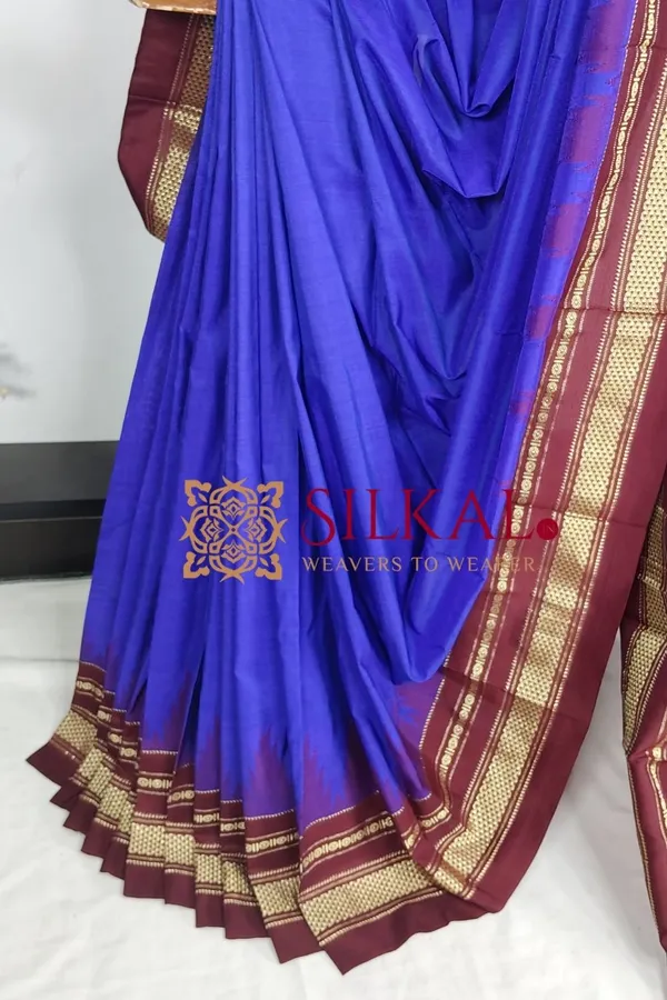 Ilkal_Temple_Cotton_Silk_Saree_SKL03782